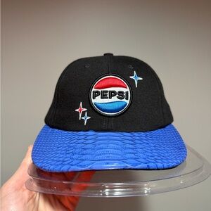 Just Don x Pepsi x RSVP Gallery Blue Python Black Hat